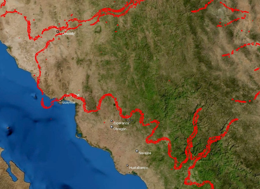 Coast south of Hermosillo